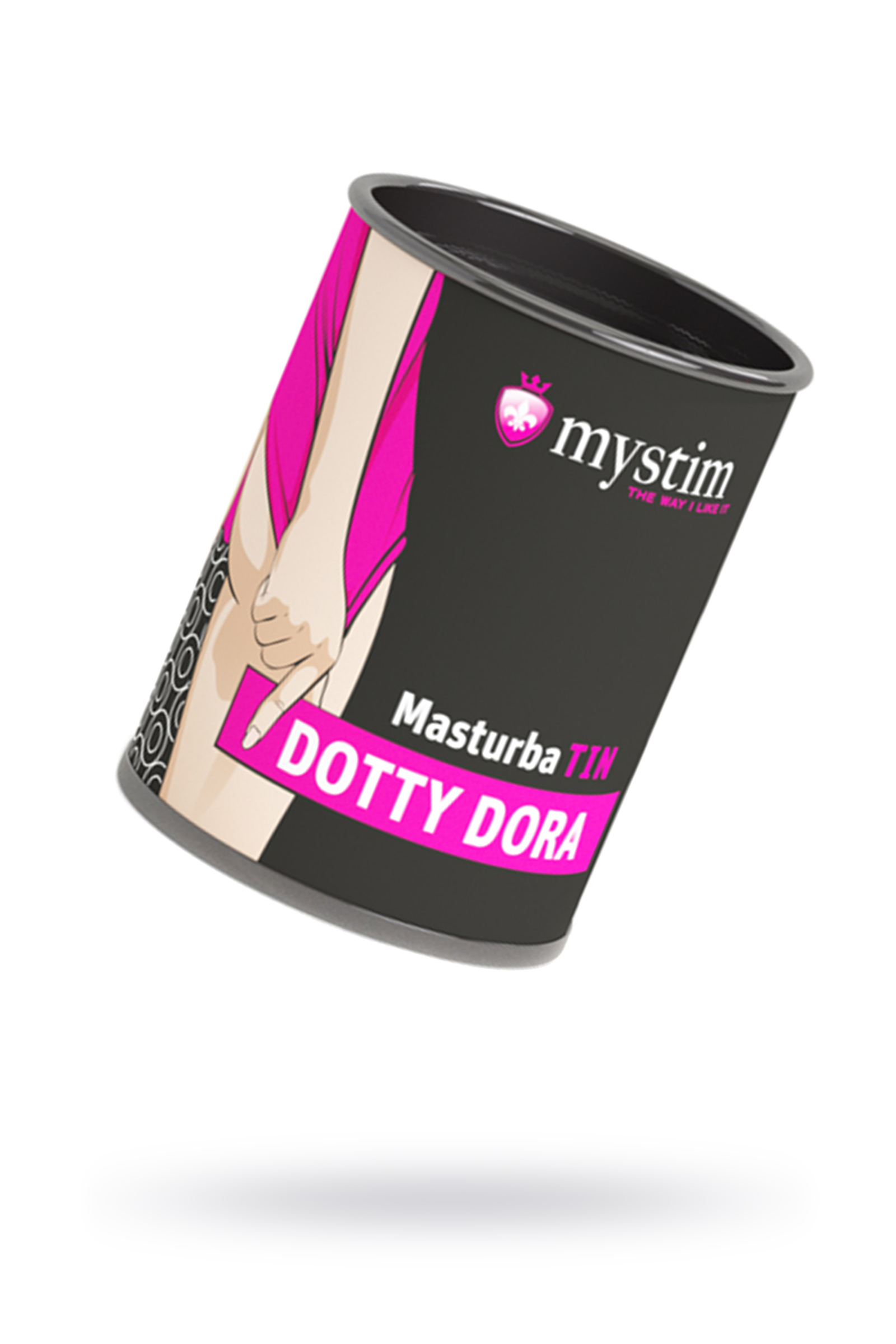 Mystim Mastürbatör Dotty Dora Masturbatör, TPE, beyaz, 4,5 cm