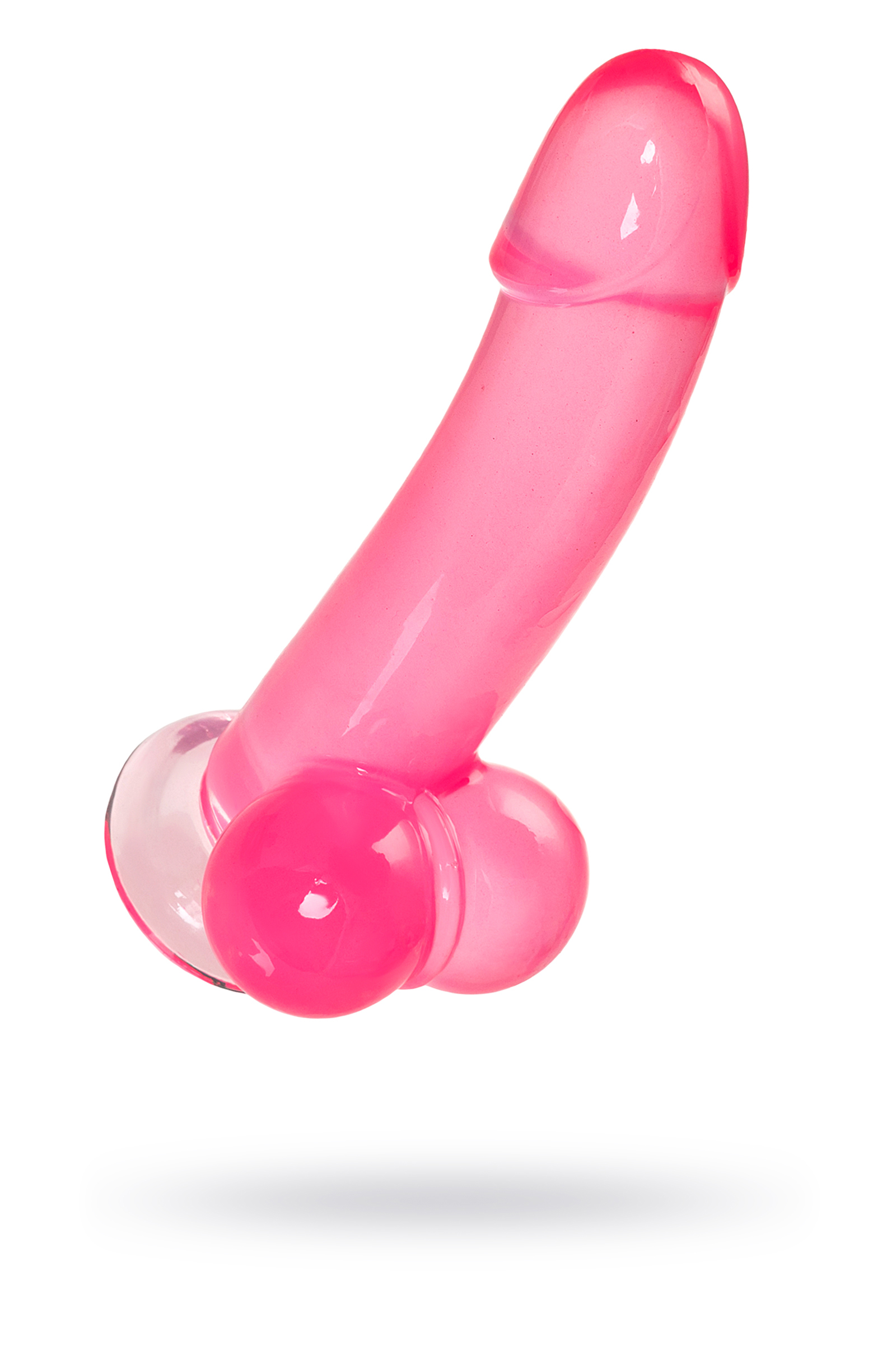 A-Toys by TOYFA Gerçekçi yapay penis Fush, TPE, pembe, 18 cm