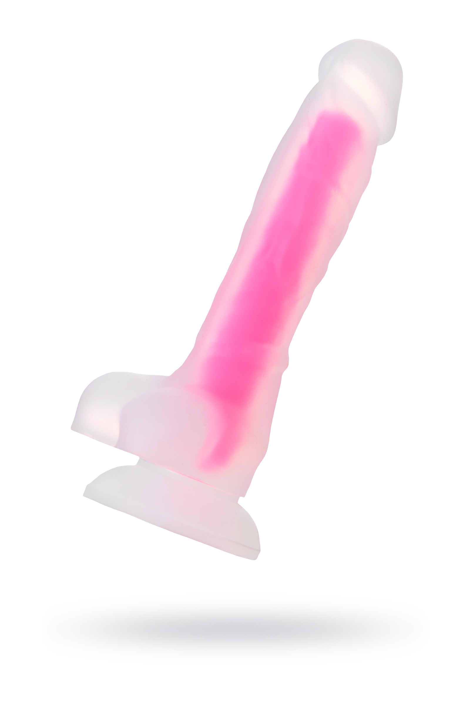 Beyond Peter Glow Gece Parlayan Dildo, Silikon, Şeffaf, 22 cm