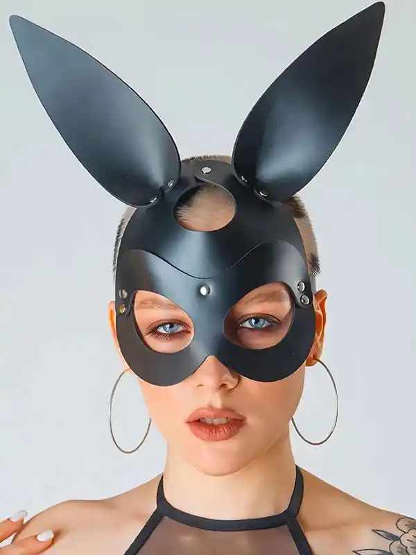 Bunny Deri Maske