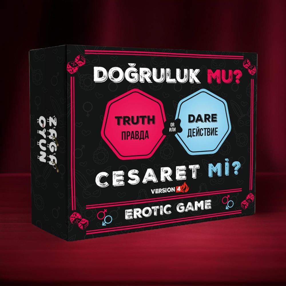 Doğruluk Mu Cesaret Mi 4 Erotik Kutu Oyunu Yenilenmiş 4.versiyon