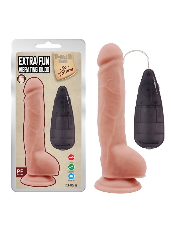 Extra Fun 23.5cm Kıkırdaklı Gerçekçi Realistik Vibratör