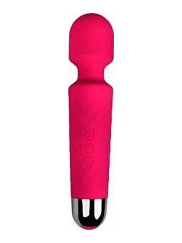 Female Wand Mager Şarjlı Vibratör - Pembe