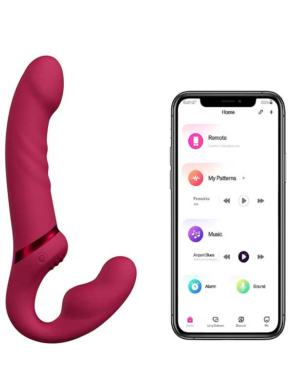 LUSH Lapis Strapless Strap-on App Controlled