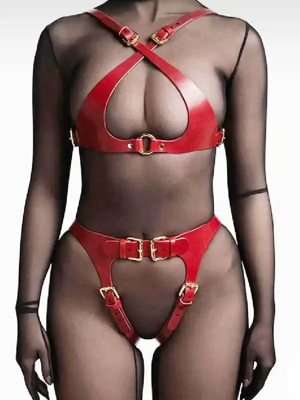 Özel Bölgesi Açık Harness Set