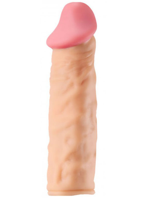 Penextender Big Head 50mm Dolgulu Penis Kılıfı