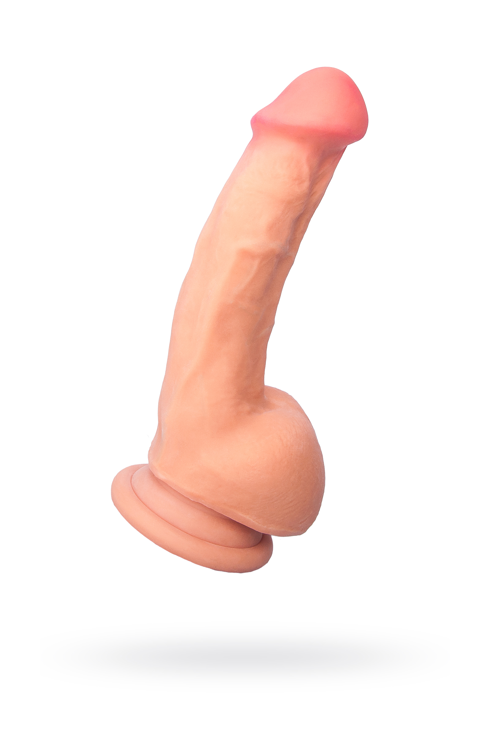 RealStick Elite Damon gerçekçi Yapay penis, TPR, çıplak, 20 cm