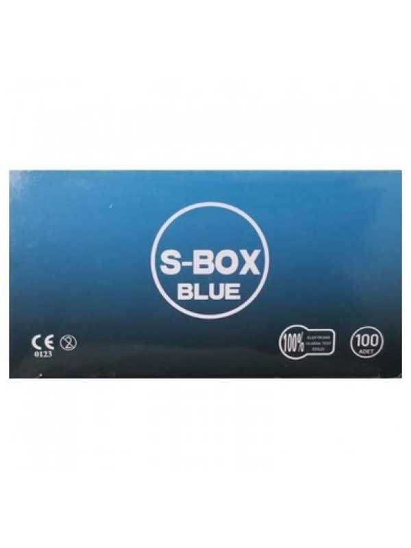 S-BOX BLUE 100'LÜ PREZVATİF