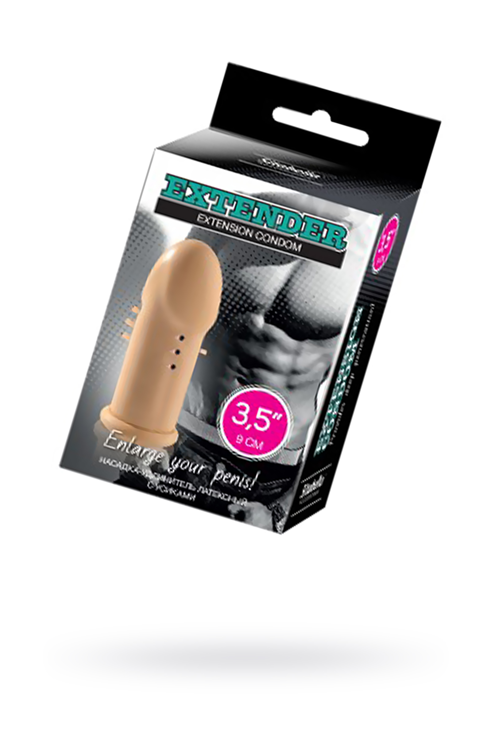 Sitabella Penis Klıfı, 3.5 inç, antenli, lateks