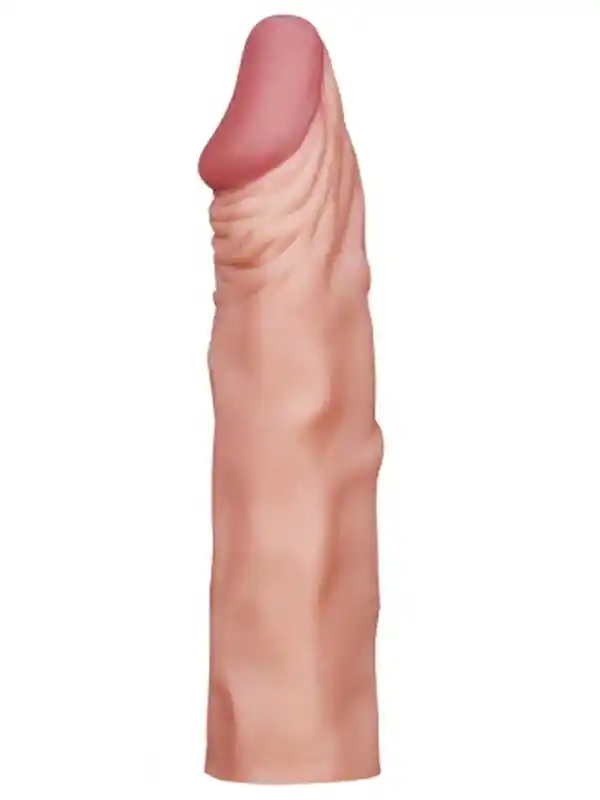 X Tender Gerçekçi Penis Kılıfı 5 cm Uzatmalı